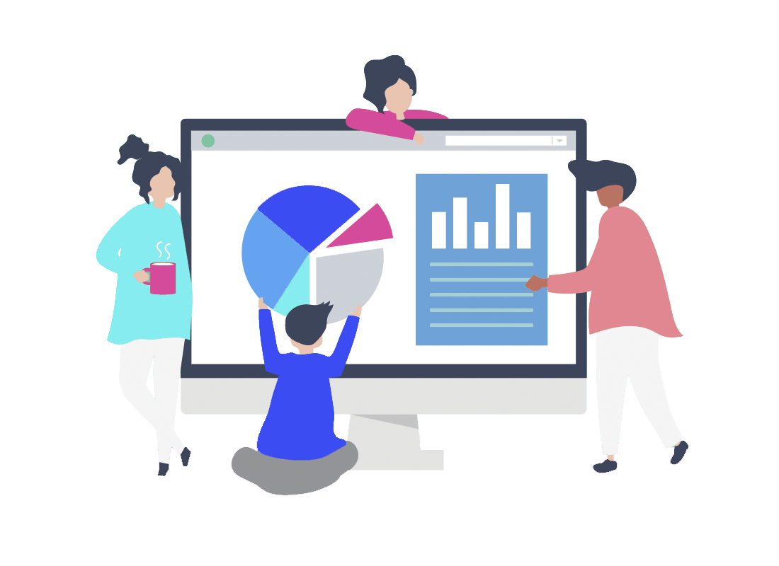 IT Service Mitarbeiter arbeitet am Helpdesk